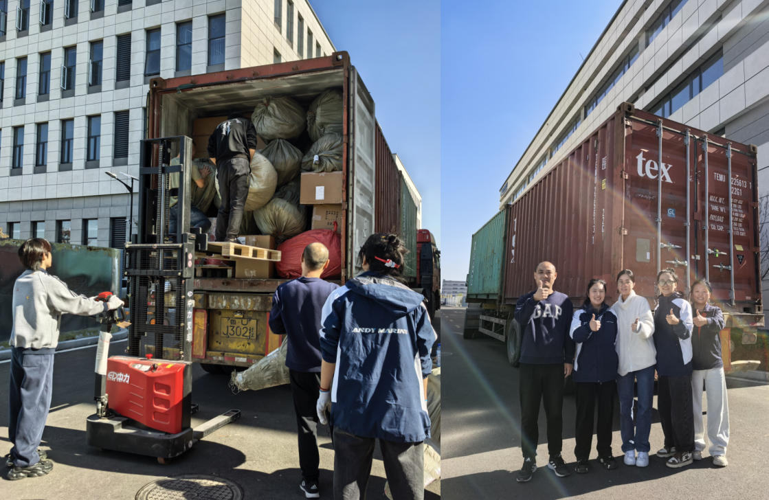 ¡Carga de contenedores a Australia completa!