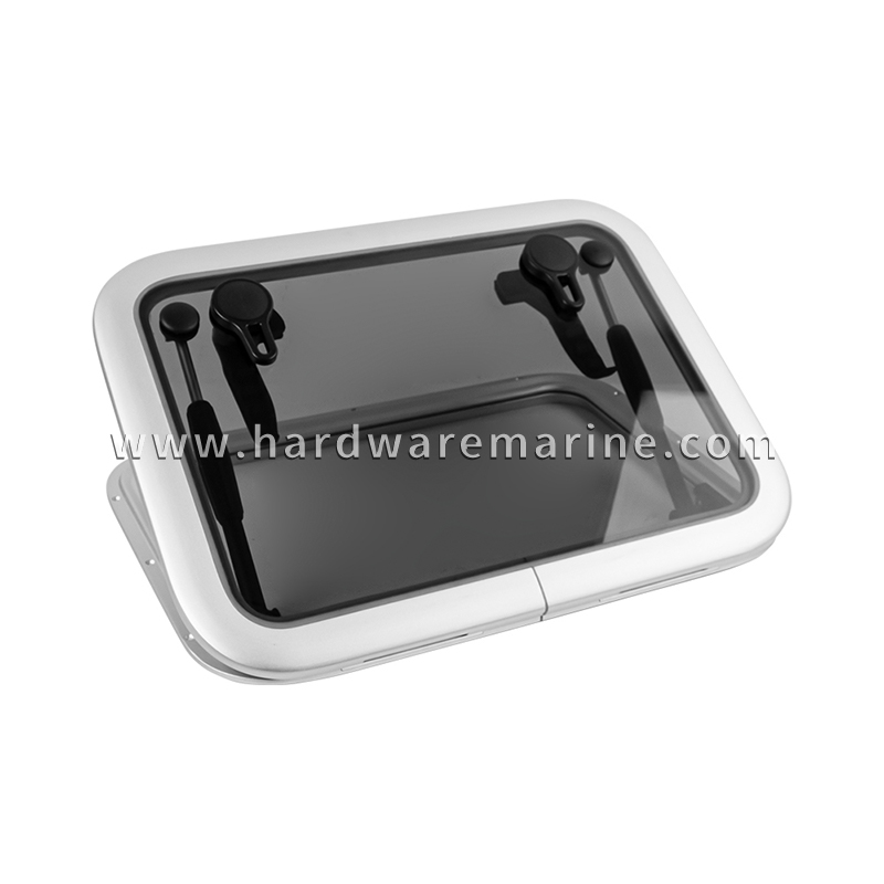 Ventana de ojos de buey rectangulares de aluminio para barcos