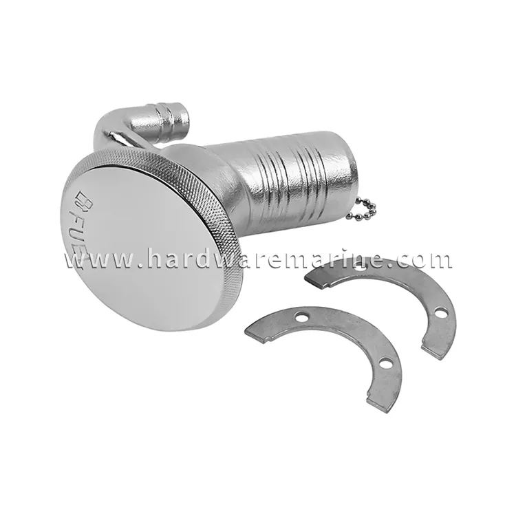Relleno de cubierta en ángulo de acero inoxidable Marine 316 con ventilación integrada