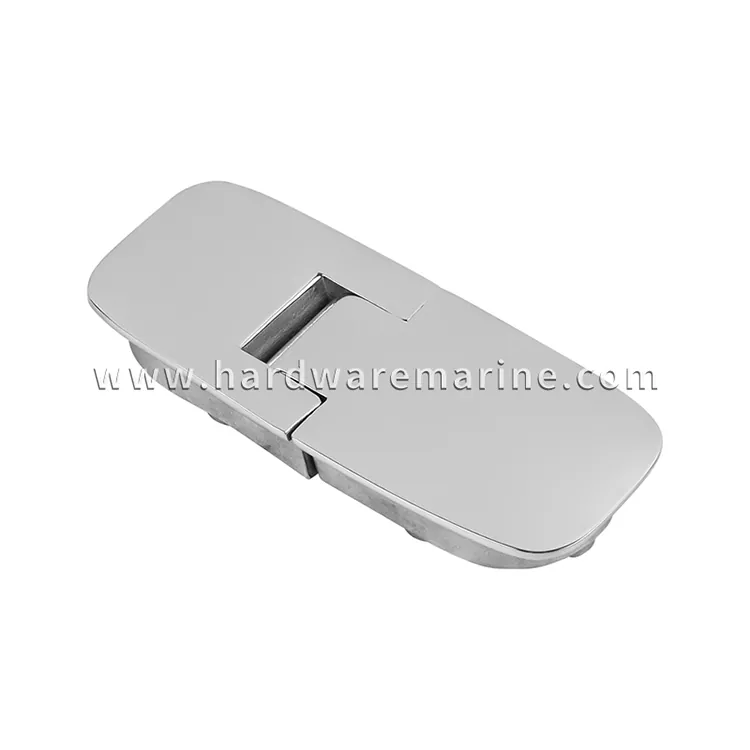 Bisagra de mesa con escotilla rasante de acero inoxidable Marine 316