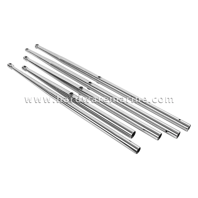 Varilla de soporte de puntal de barandilla de barco de acero inoxidable de grado marino 316