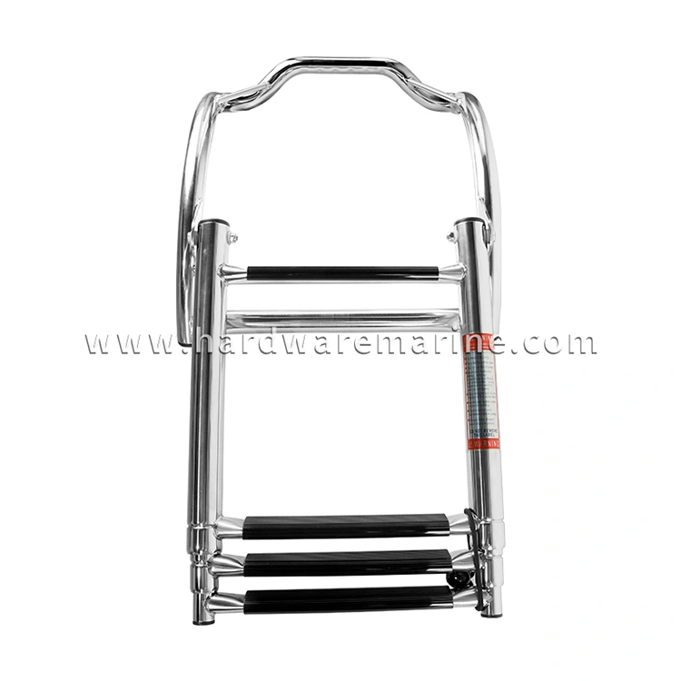 Escalera marina de acero inoxidable para embarcaciones inflables